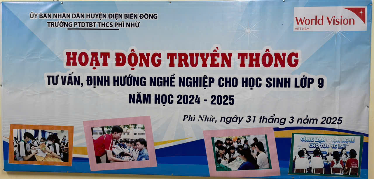 HOẠT ĐỘNG TRUYỀN THÔNG THÁNG 3 “ TƯ VẤN, ĐỊNH HƯỚNG NGHỀ NGHIỆP CHO HỌC SINH LỚP 9”